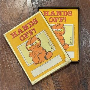 Garfield 'Hands Off!' Bookplates